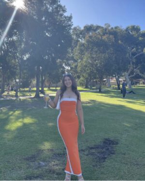Bianca and Bridgett Ashley Dress Orange photo 5