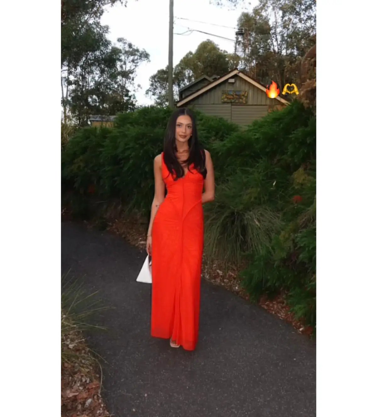 Significant Other Tillie Maxi Dress Chilli Size AU 8 photo 5