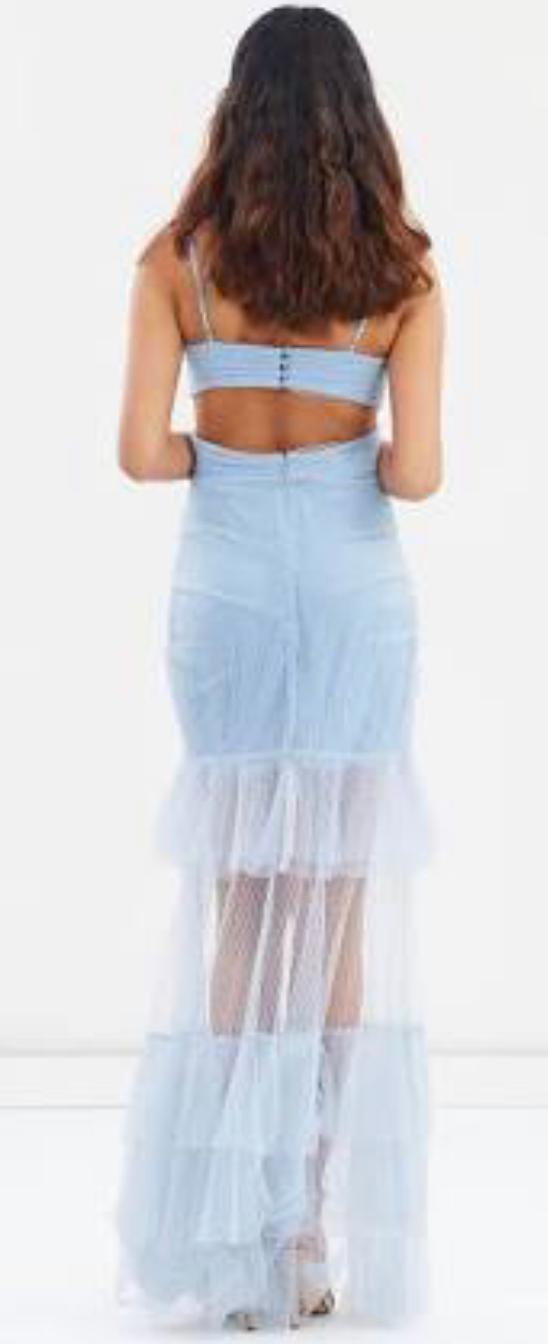 Alice McCall Exception Dress/Gown, Blue, size 12, RRP$790 photo 2