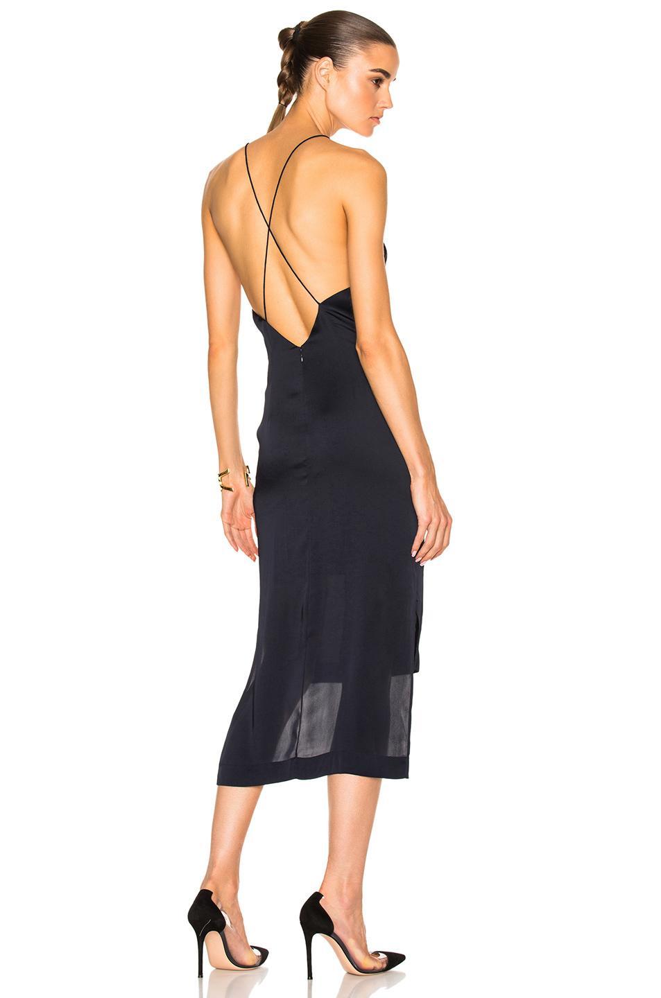 Dion Lee Fine Line Dress Black size 8 photo 2