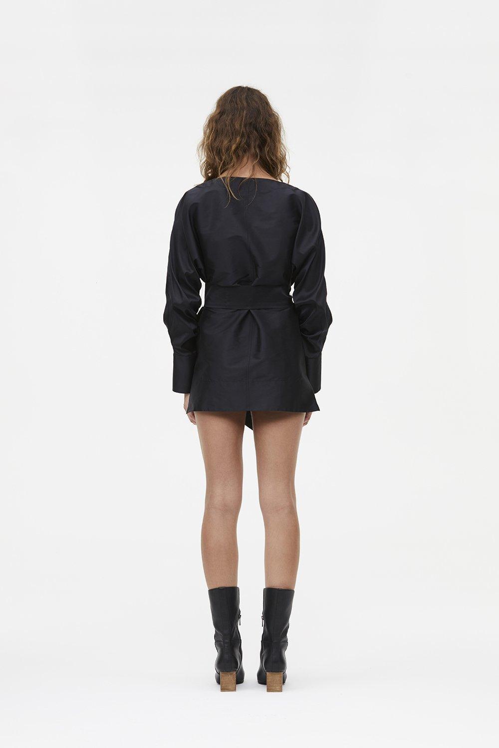 Manning Cartell Pumped Up Mini Dress Black Size 6 photo 3