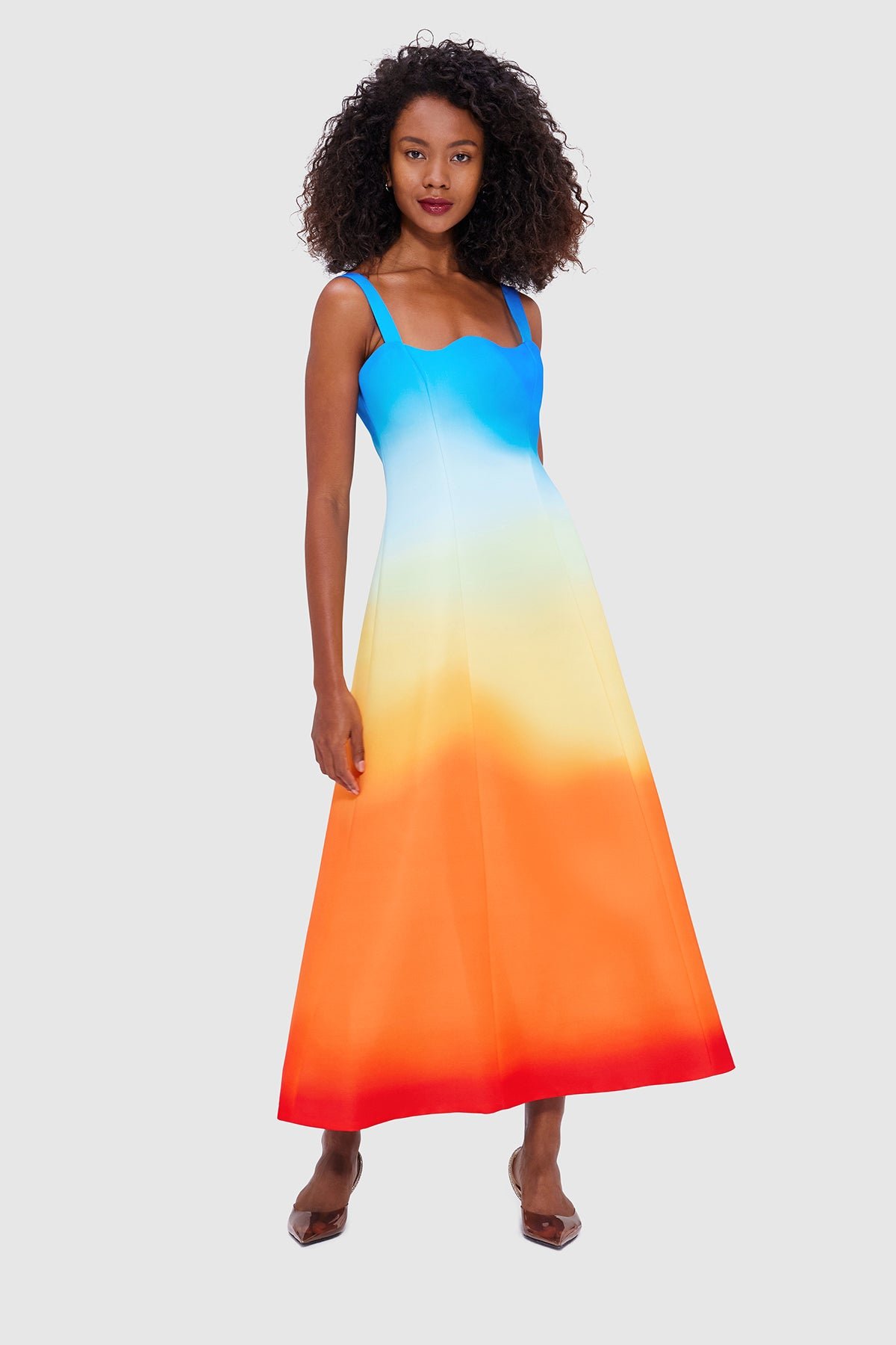 LEO LIN ODETTE MIDI DRESS - ENIGMA photo 3