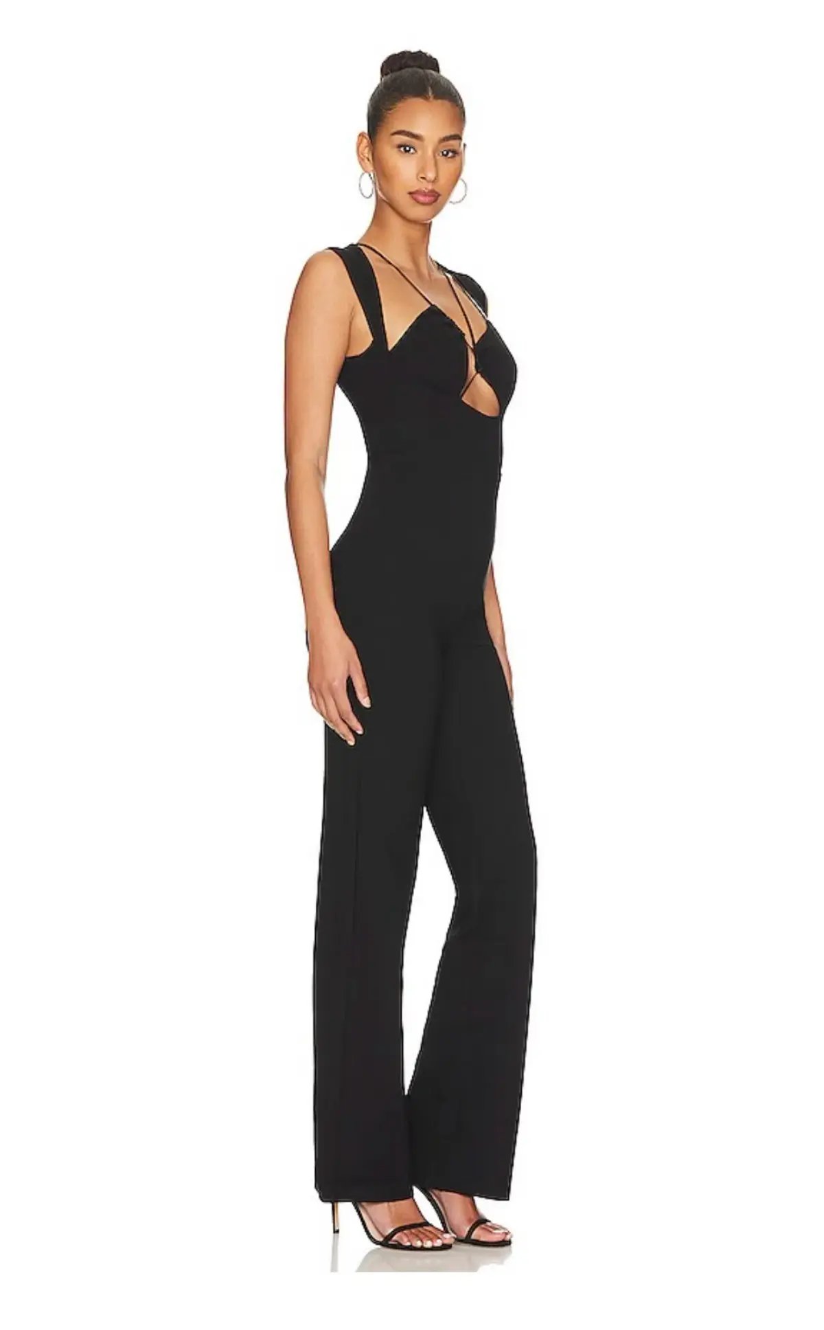 Superdown Raya Jumpsuit Black Size 8 photo 2