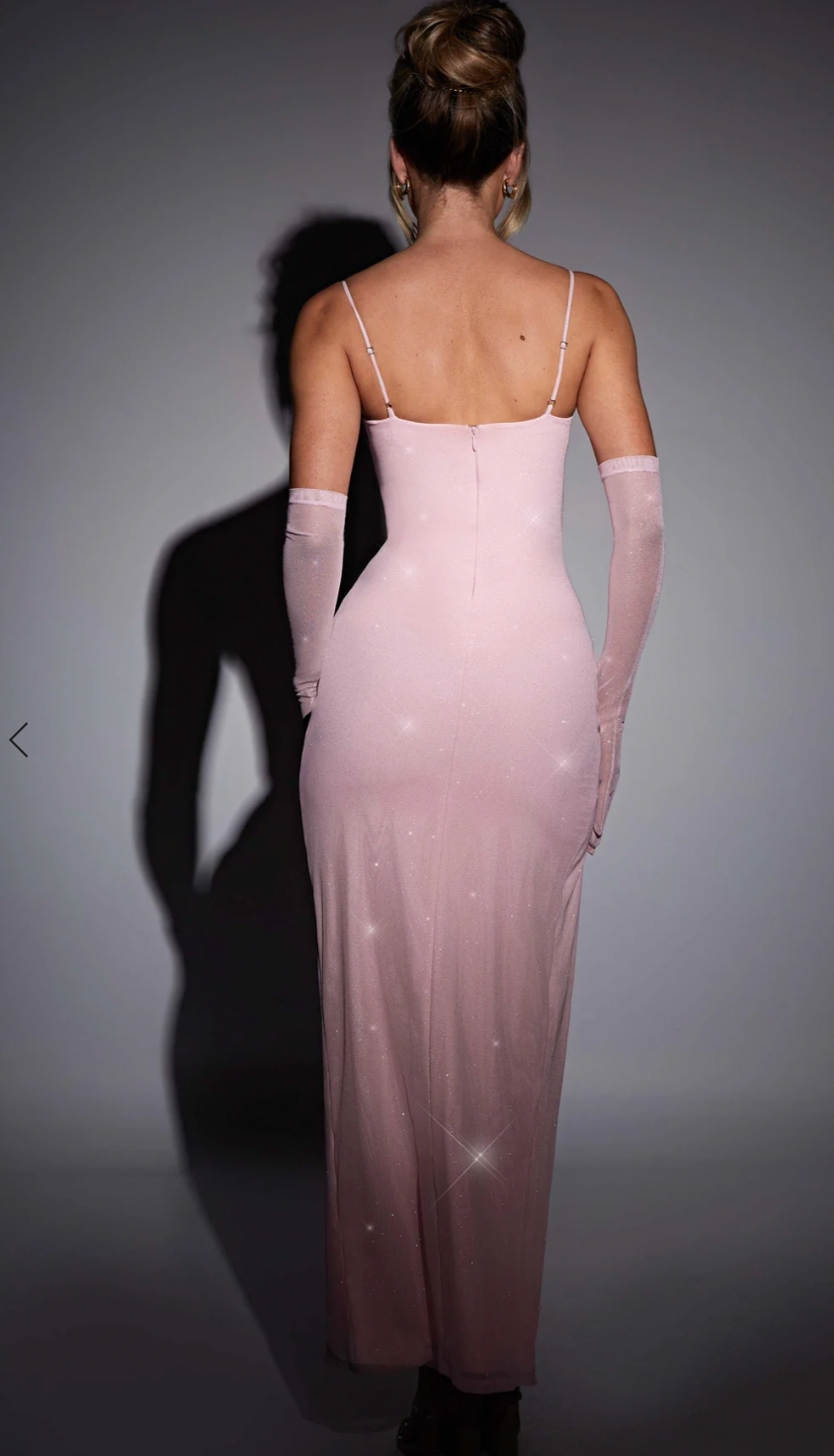 TRIXIE MAXI DRESS PINK photo 3