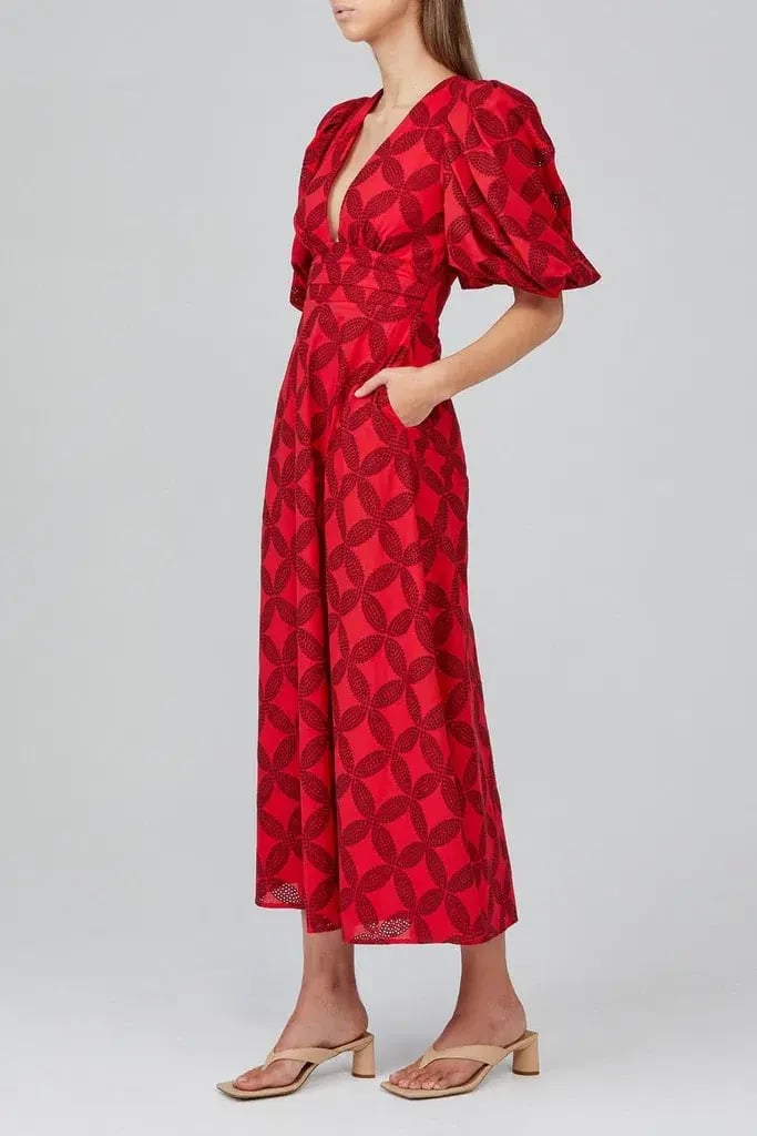 Acler Hamilton Dress Red Size 14 photo 2