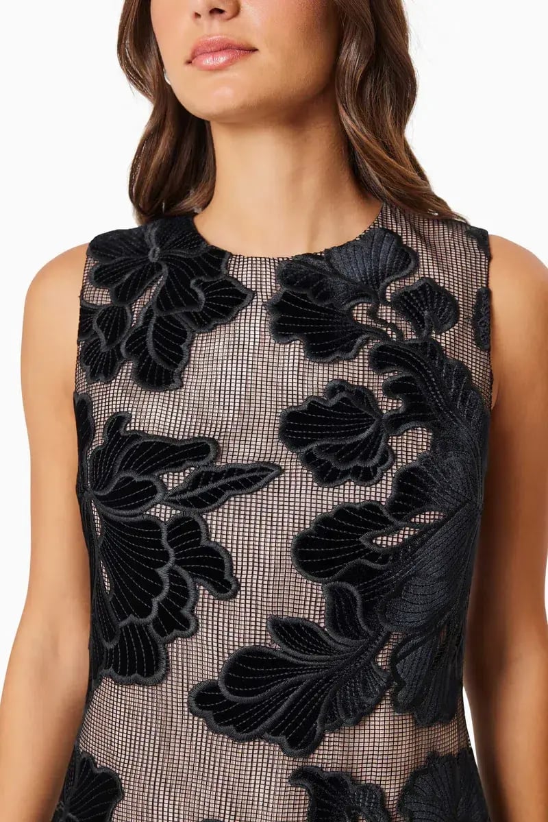Bec & Bridge Natures Element Mini Dress Black Size AU 8 photo 8