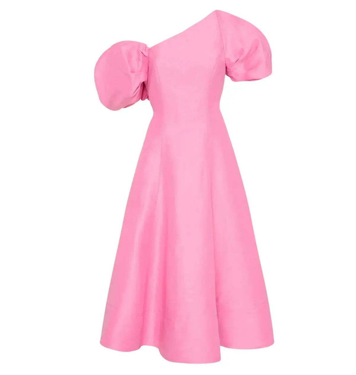 Aje Arista Tulip Sleeve Midi Dress Cerise Pink Size AU 14 photo 5