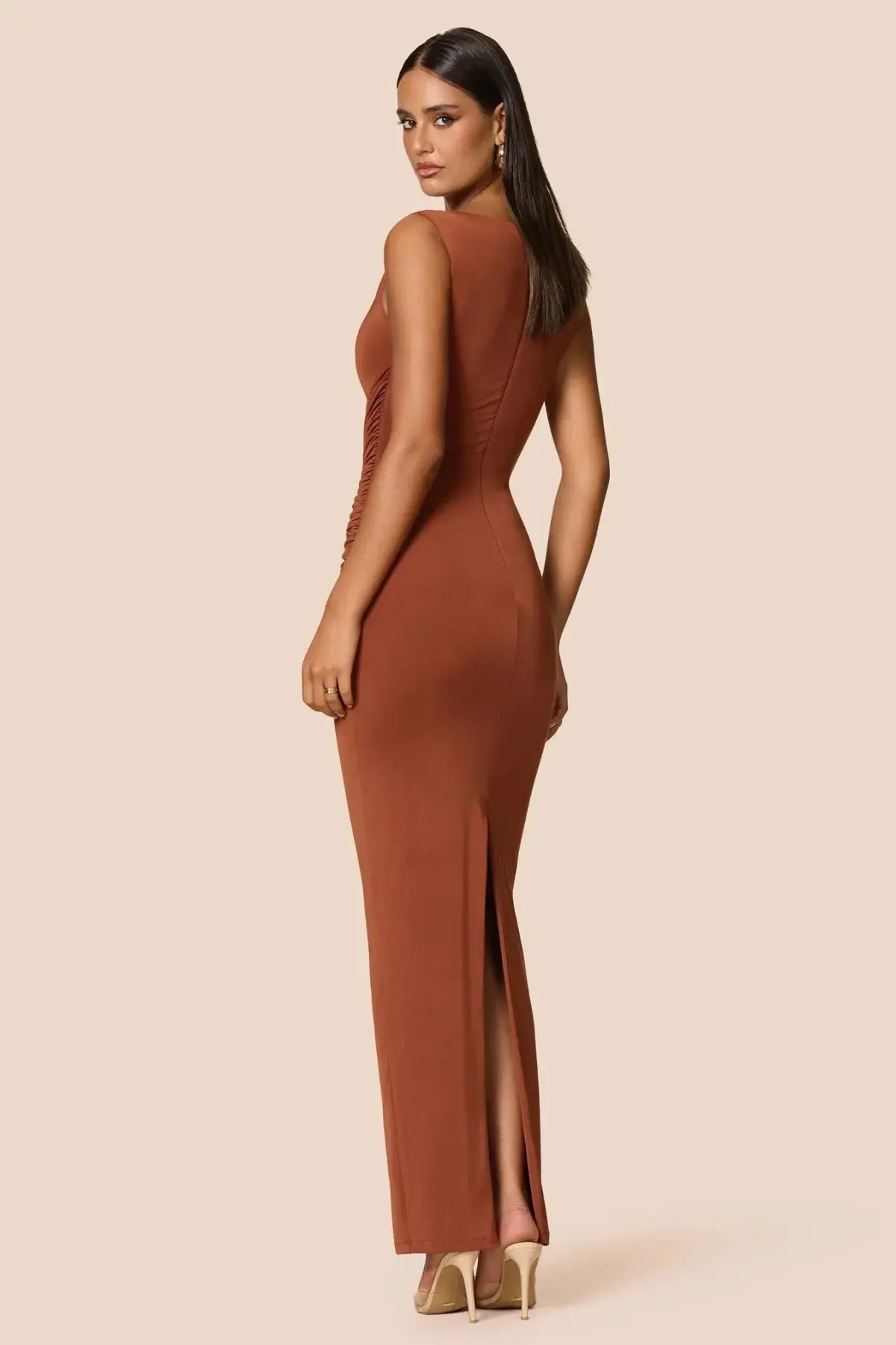 Love Nookie Kaia Maxi Dress Clay  Size 10 photo 3