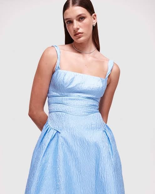 Rachel Gilbert Sophy Strap Dress Blue photo 3