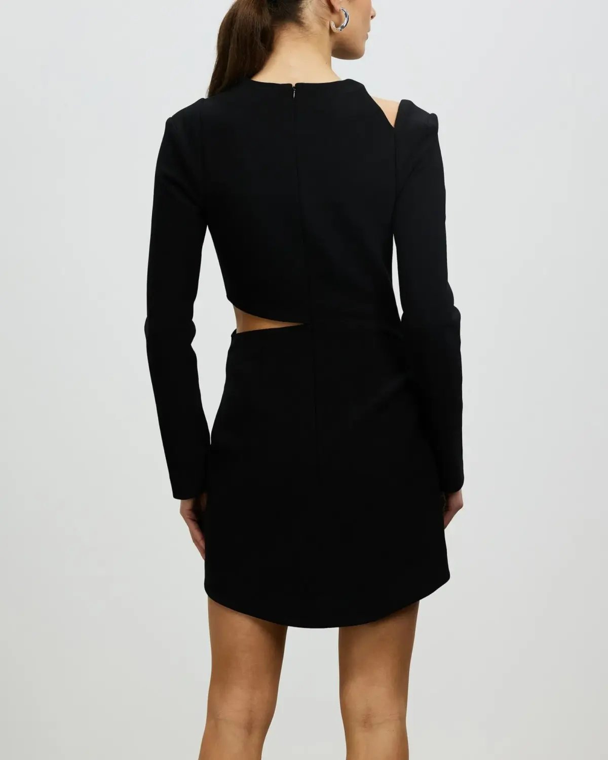 MISHA Florence Dress Black Size 12 photo 3