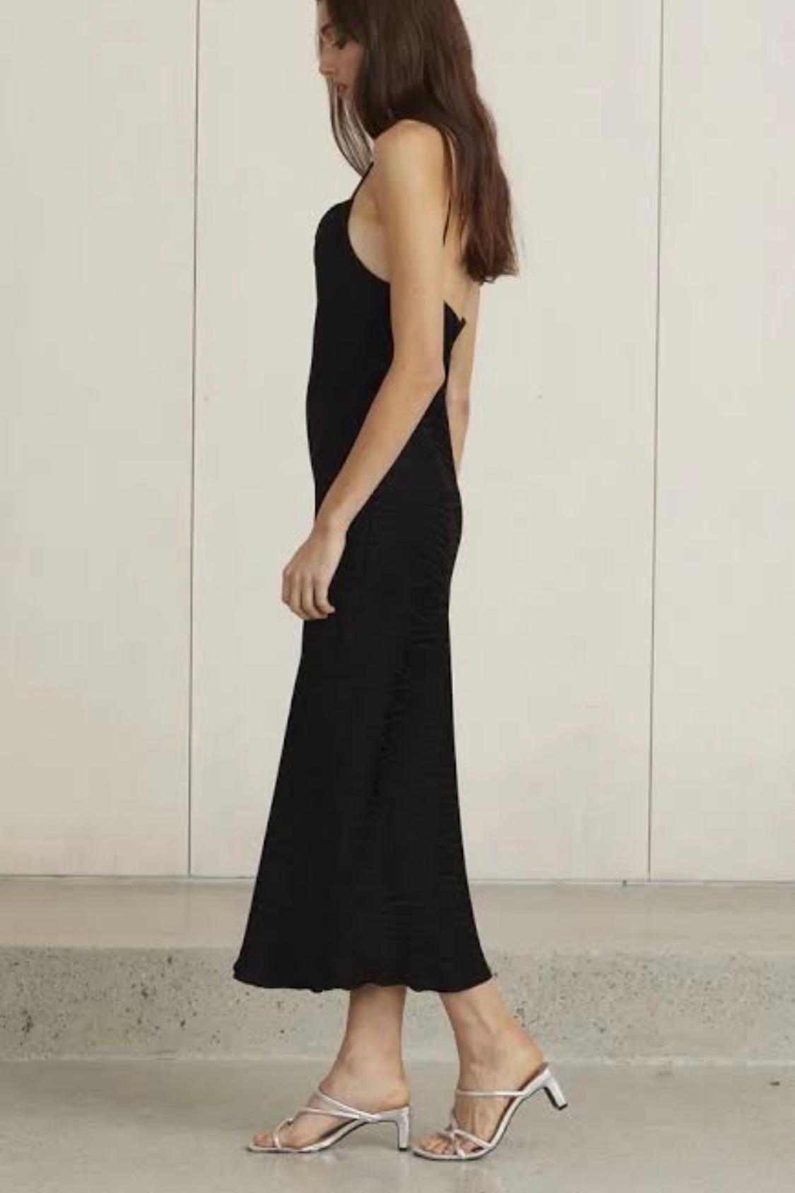 Bec & Bridge Kat Cowl Dress black size 10 photo 2