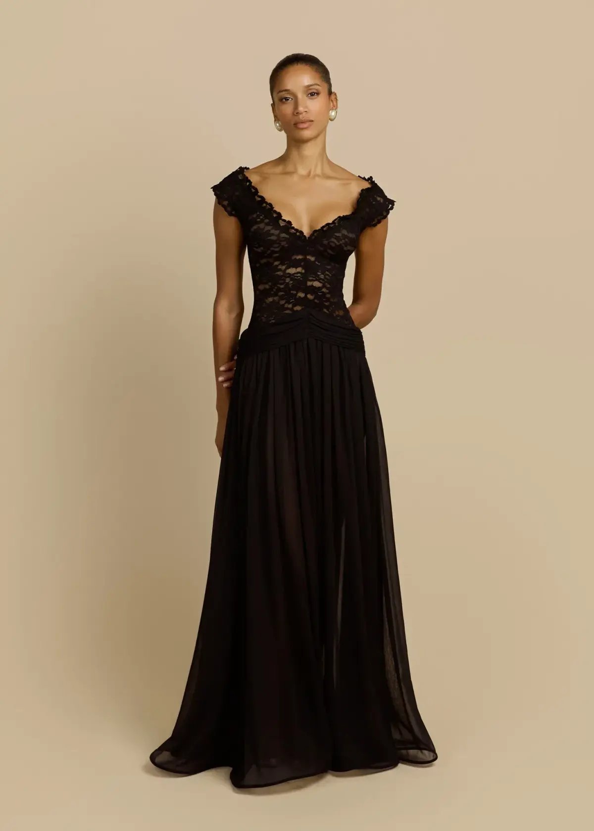Arcina Ori ARABELLA DRESS BLACK Size S photo 2