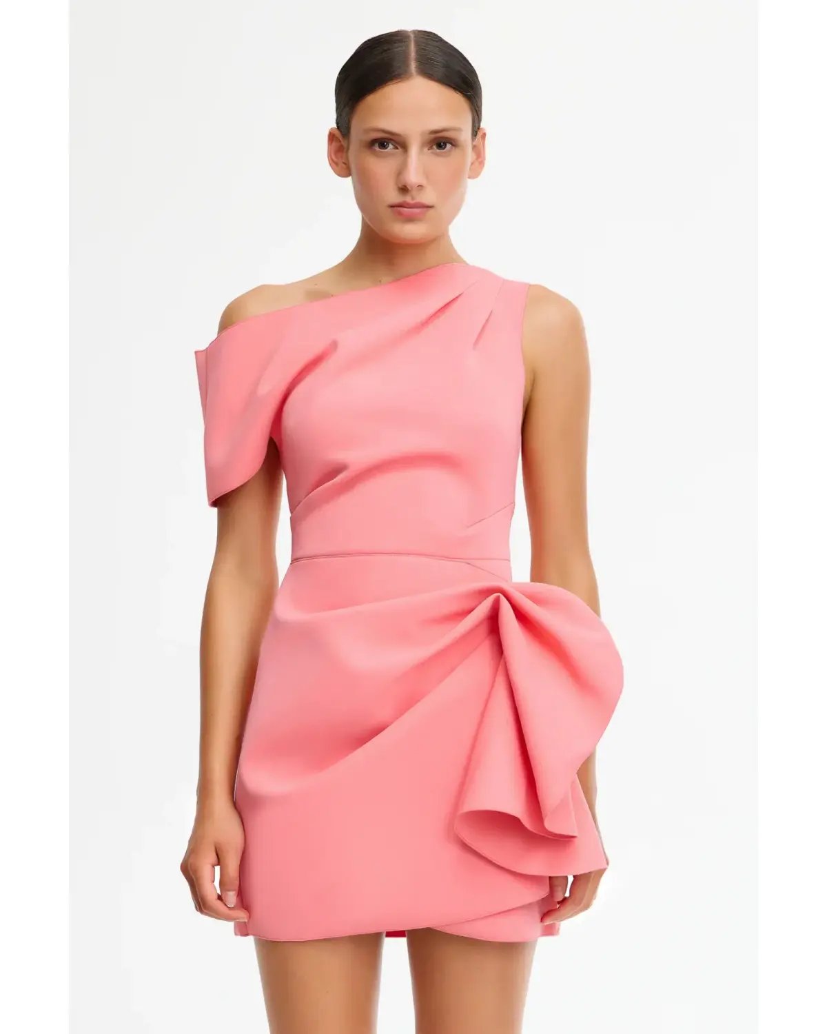 Acler Eddington Mini Dress Pink Rose Size AU 10 photo 2