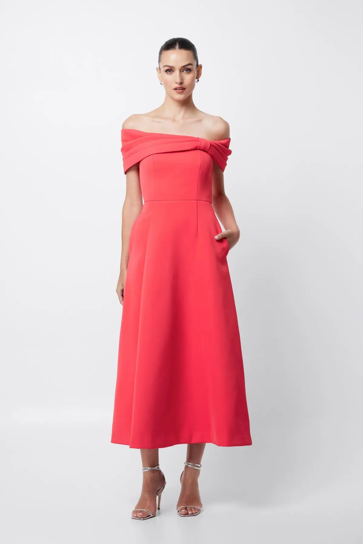 Mossman Wistful Maxi Dress in Watermelon Size 10 photo 2