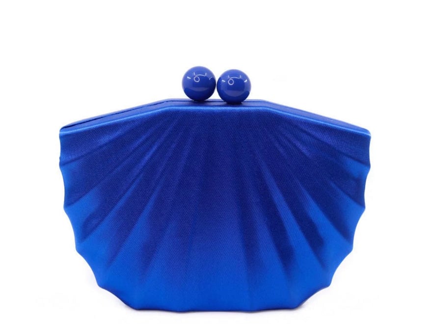 Katherine Land Ula Clutch, Royal Blue photo 3