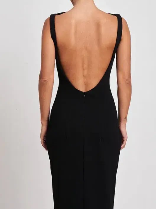 Effie Kats Verona Gown Black Size M / AU 10 photo 3