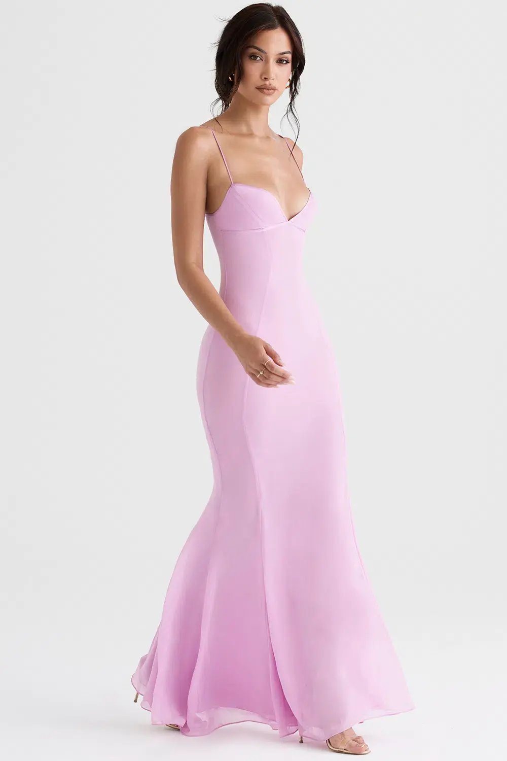 House of CB Loren Dress Pink Size S/AU 8 photo 3