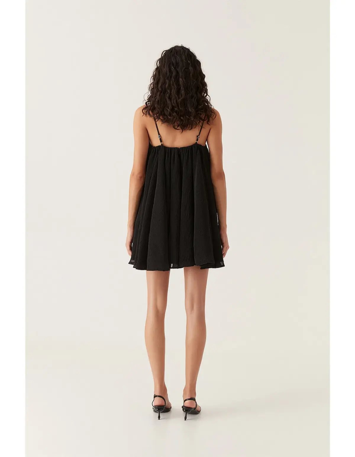 Aje Filigree Sweetheart Mini Dress Black Size 8 photo 3