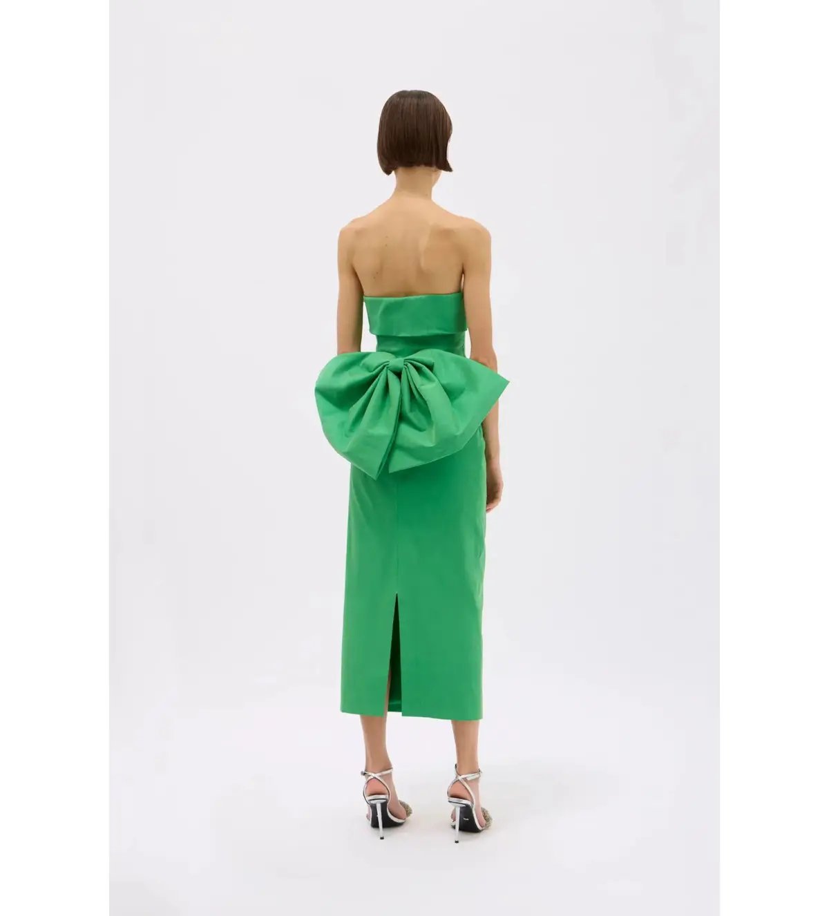 Rachel Gilbert Birdie Dress Midi Green Size AU 12 photo 4
