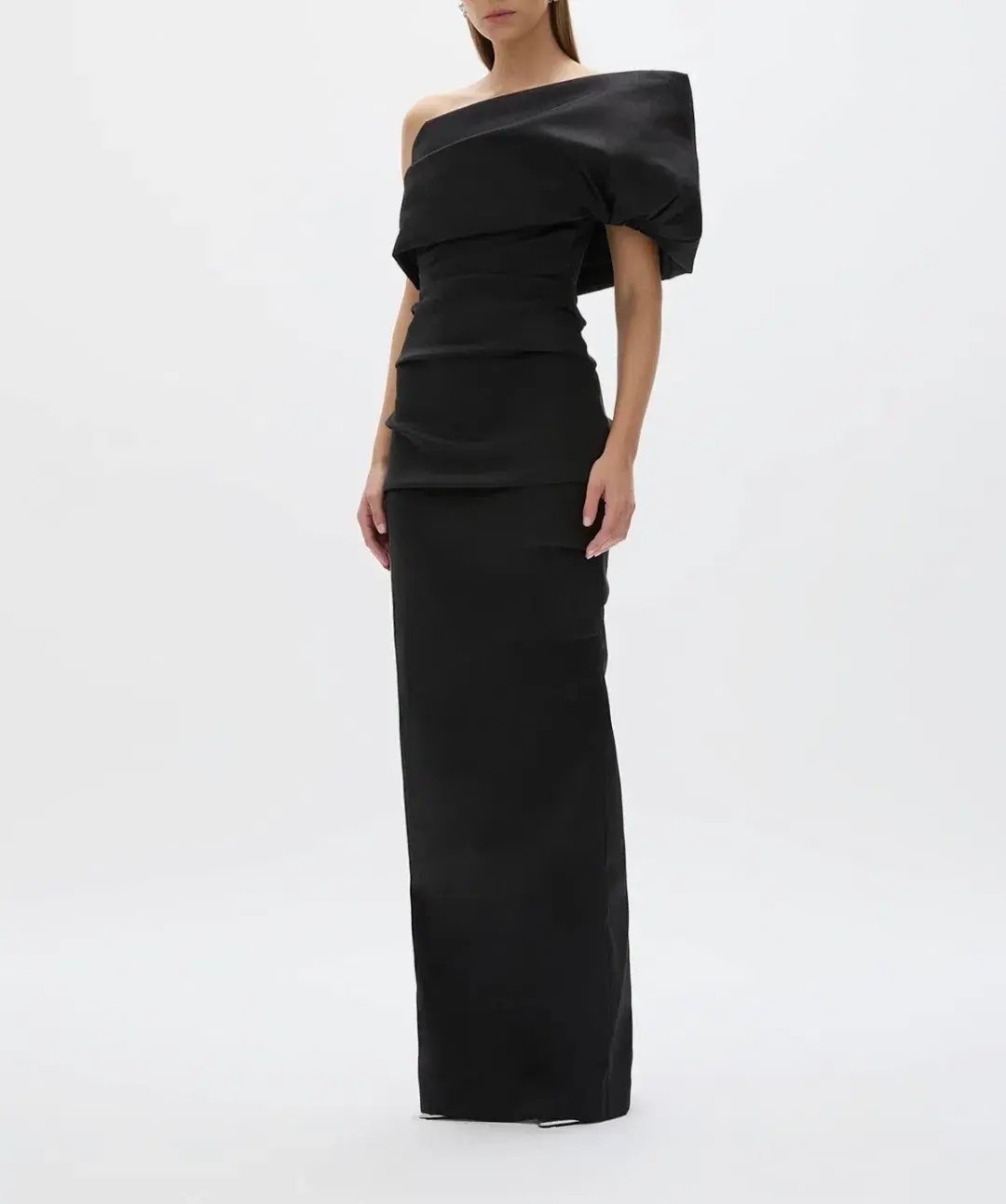Rachel Gilbert Kat Gown Black 4/AU14 photo 2