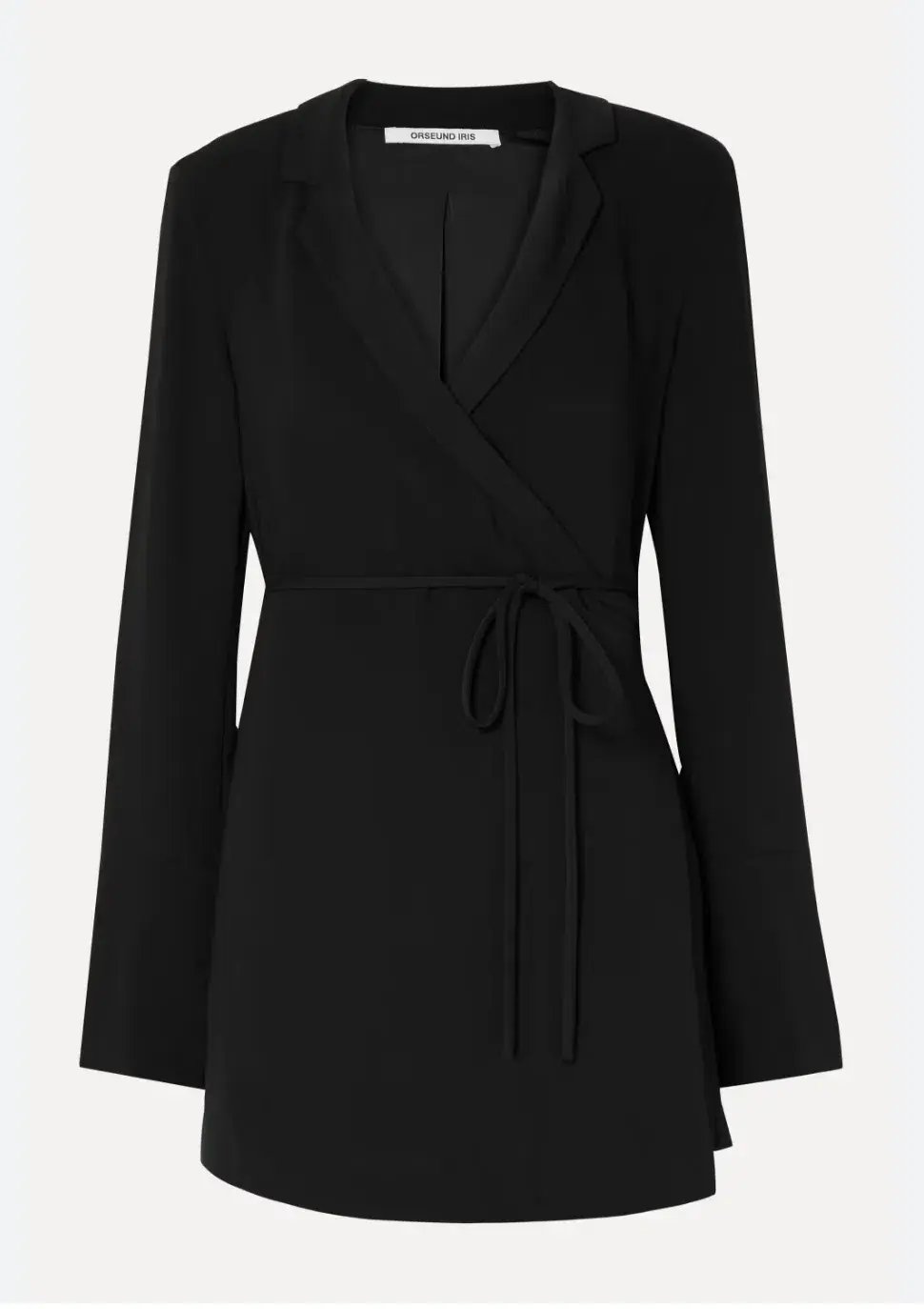 ORSEUND IRIS Boxy Wrap Mini Dress Size 10 photo 3
