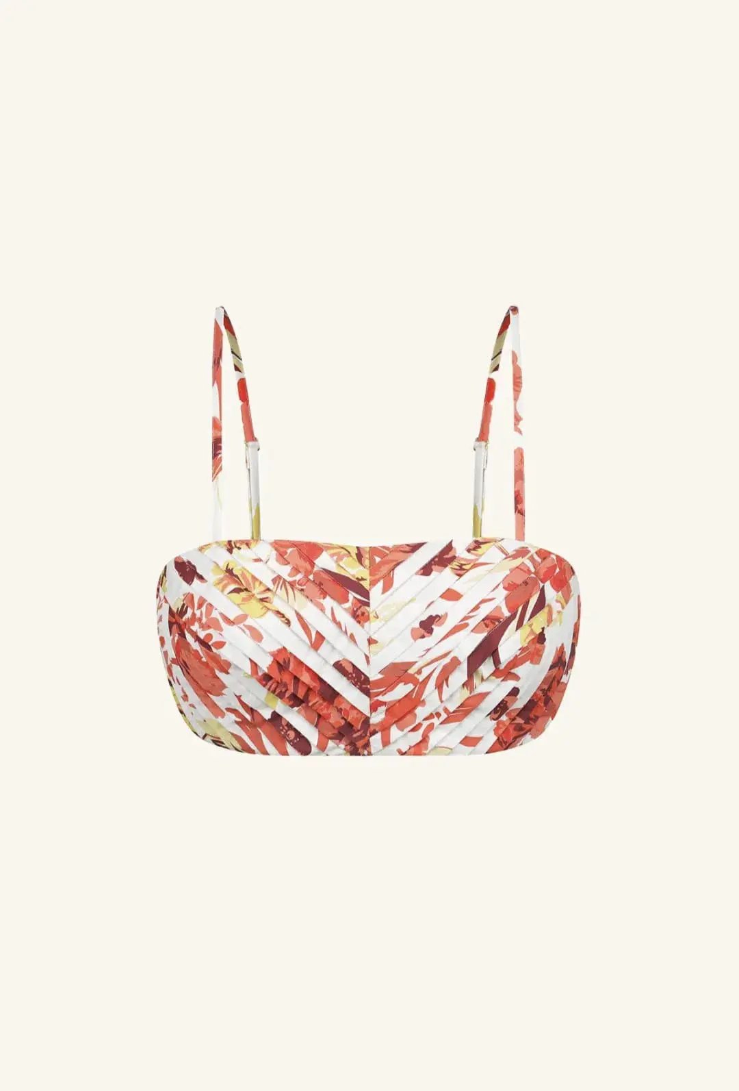 Shona Joy Kalani Pleated Bralette Multi Size AU 8 photo 5