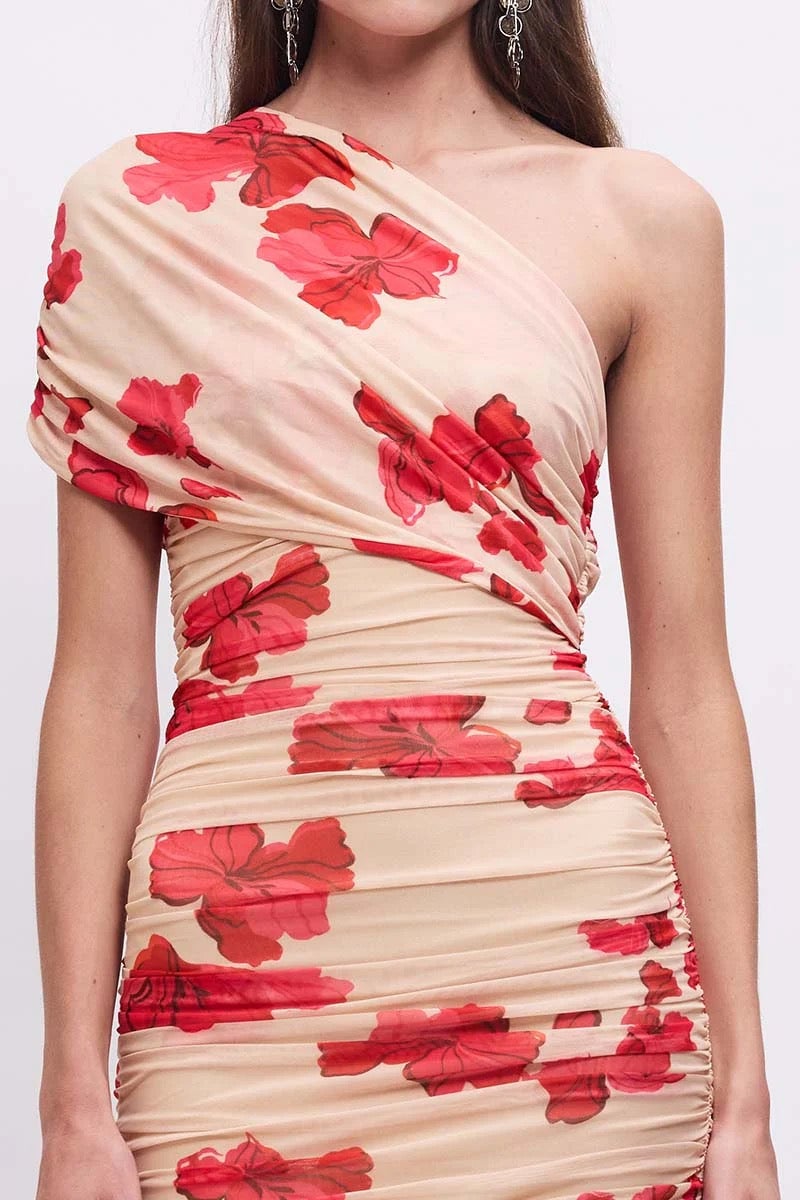 Suboo Suzie Mesh Mini Dress - Floral photo 2