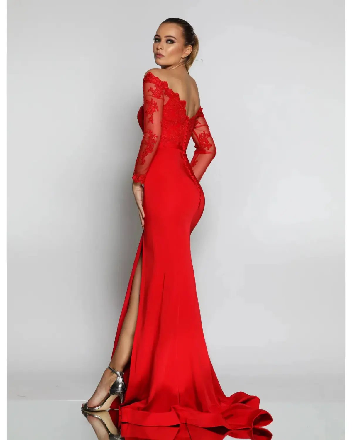 Jadore JX052 Gown Red Size AU 8 photo 2
