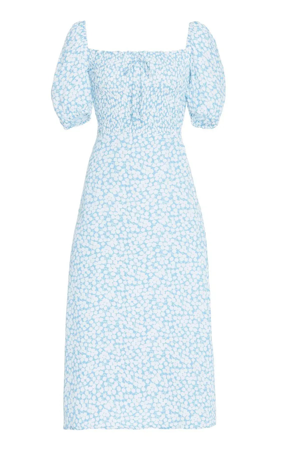 Faithfull Majorelle Midi Dress Bella Floral Size 8 photo 5