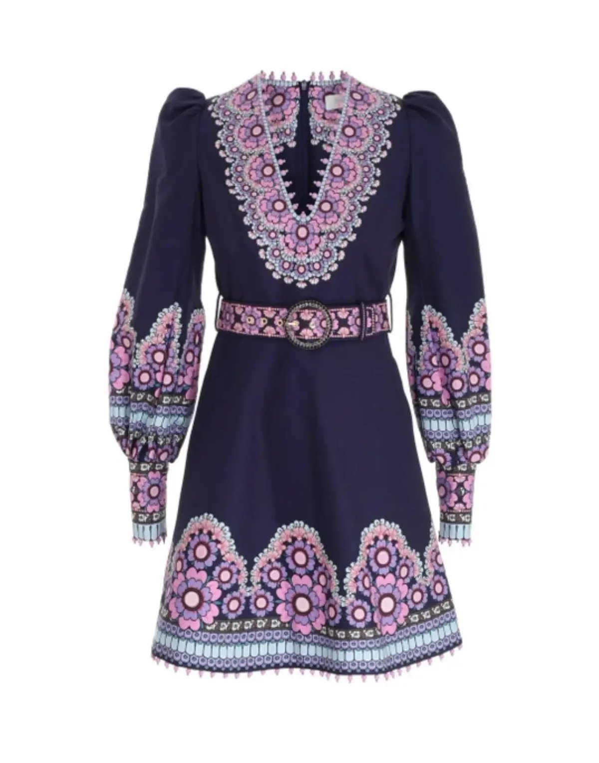 Zimmermann Celestial Beaded Mini Dress Gemini Daisy Size 1 / Au 10 photo 2