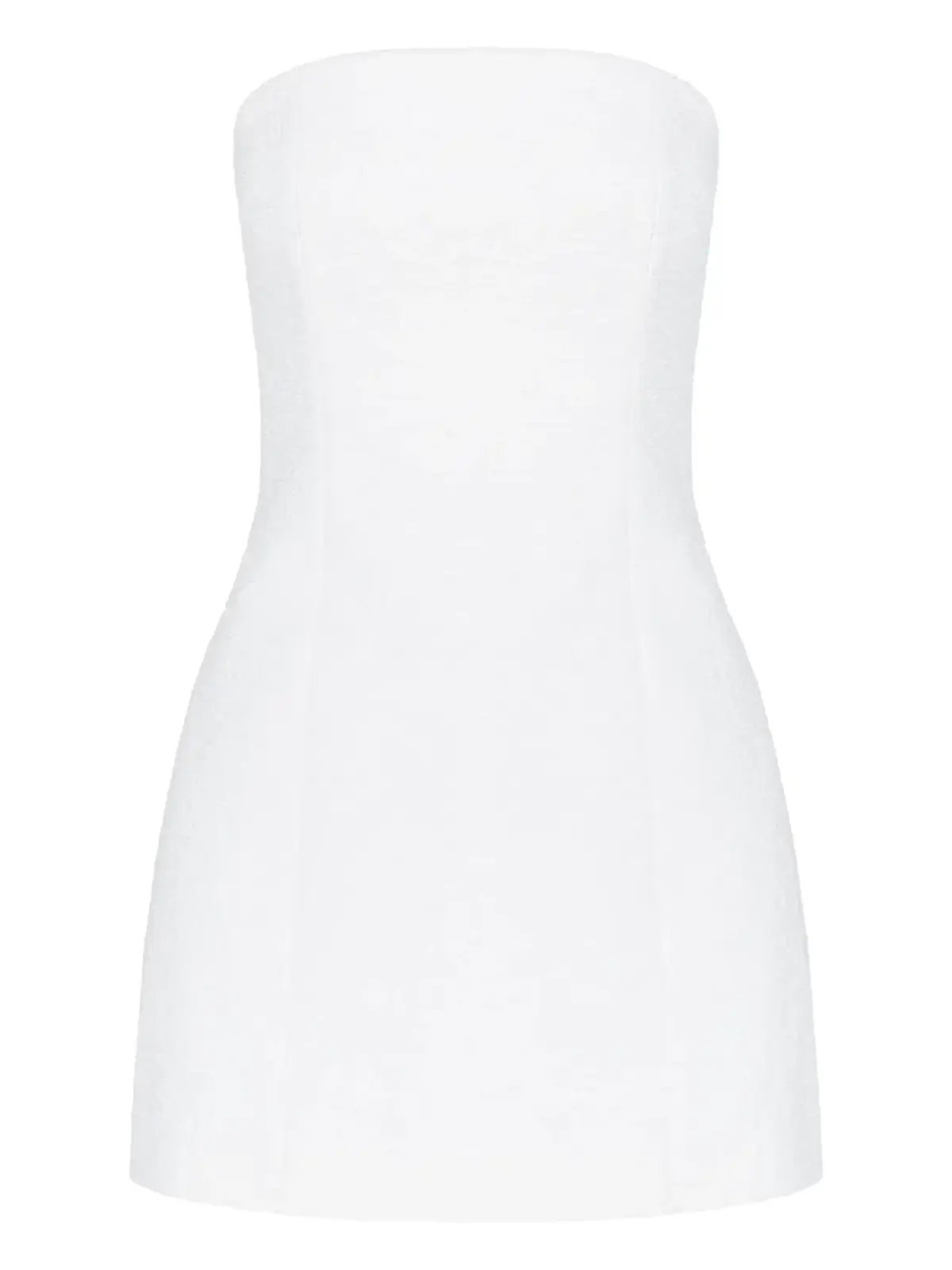 Anna Quan Boucle Paris Mini Dress in White Size AU 10 photo 4