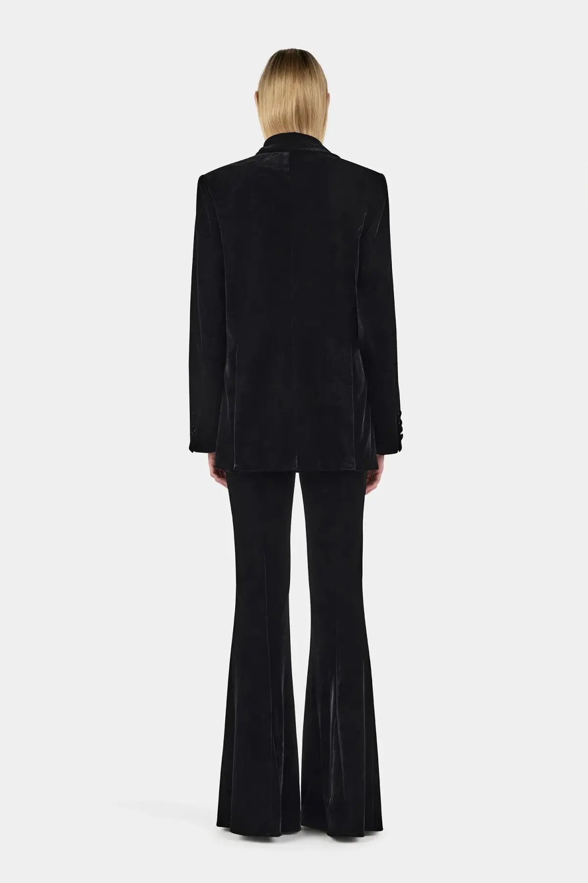 Hansen and Gretel Alistair Velvet Blazer Black Size 12/L photo 6