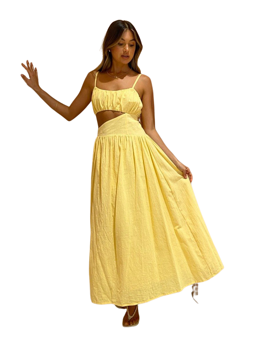 By Nicola Romantica Maxi Dress Butter photo 3