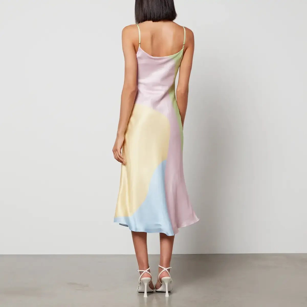 Olivia Rubin Aubrey Midi Dress Multi Size 12 photo 3
