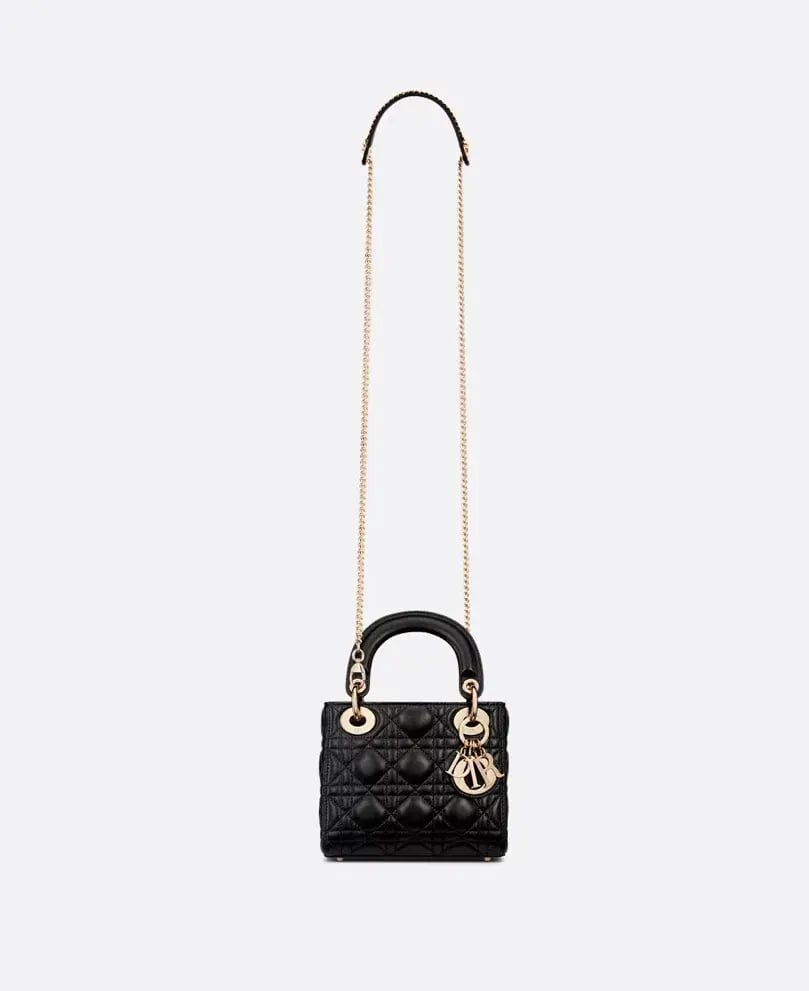 Mini Lady Dior Black Bag photo 6