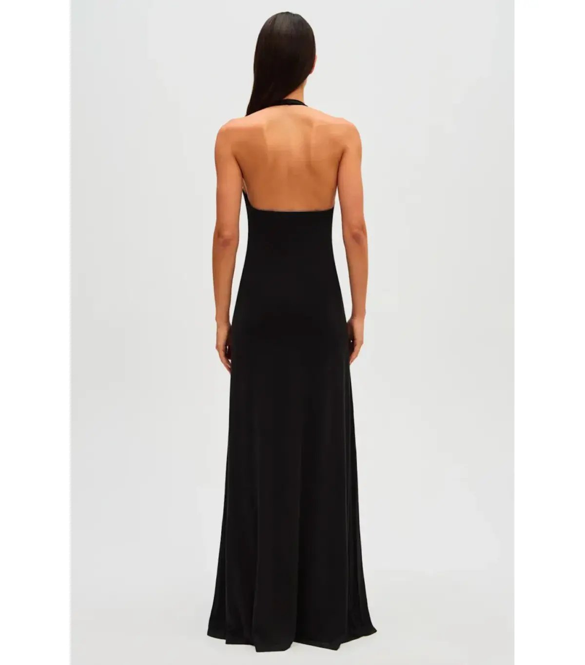 Misha Jennifer Cupro Maxi Dress in Black Size S / AU 8 photo 4