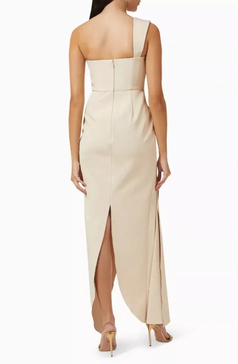 Rachel Gilbert Luna Gown Oat Size 2 /Au 10 photo 5