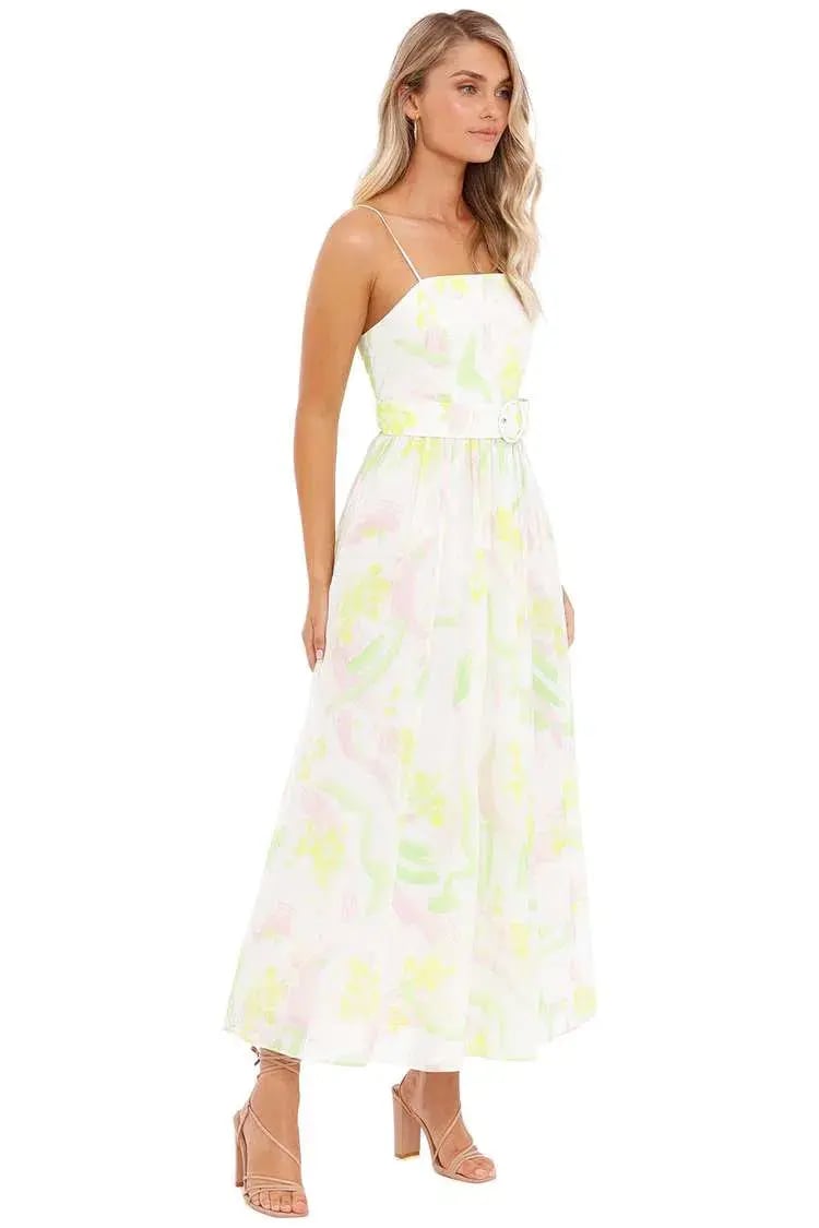 Steele Dalia Dress Spring Winds Multi Floral Size 12 photo 2