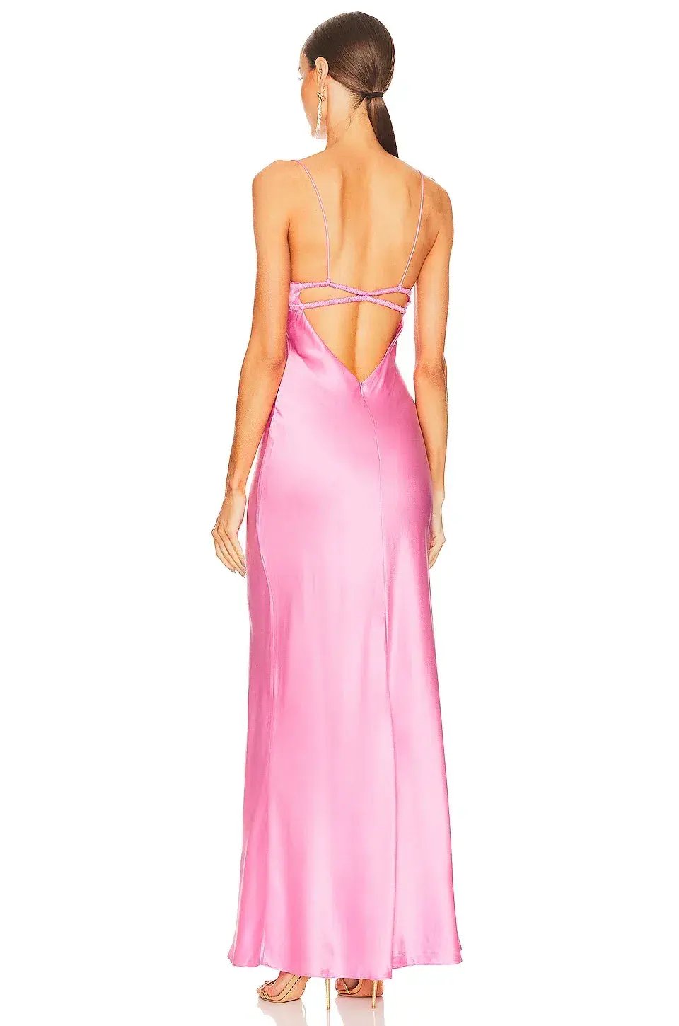 Bec & Bridge Amber Maxi Dress Candy Pink Size 10 photo 2