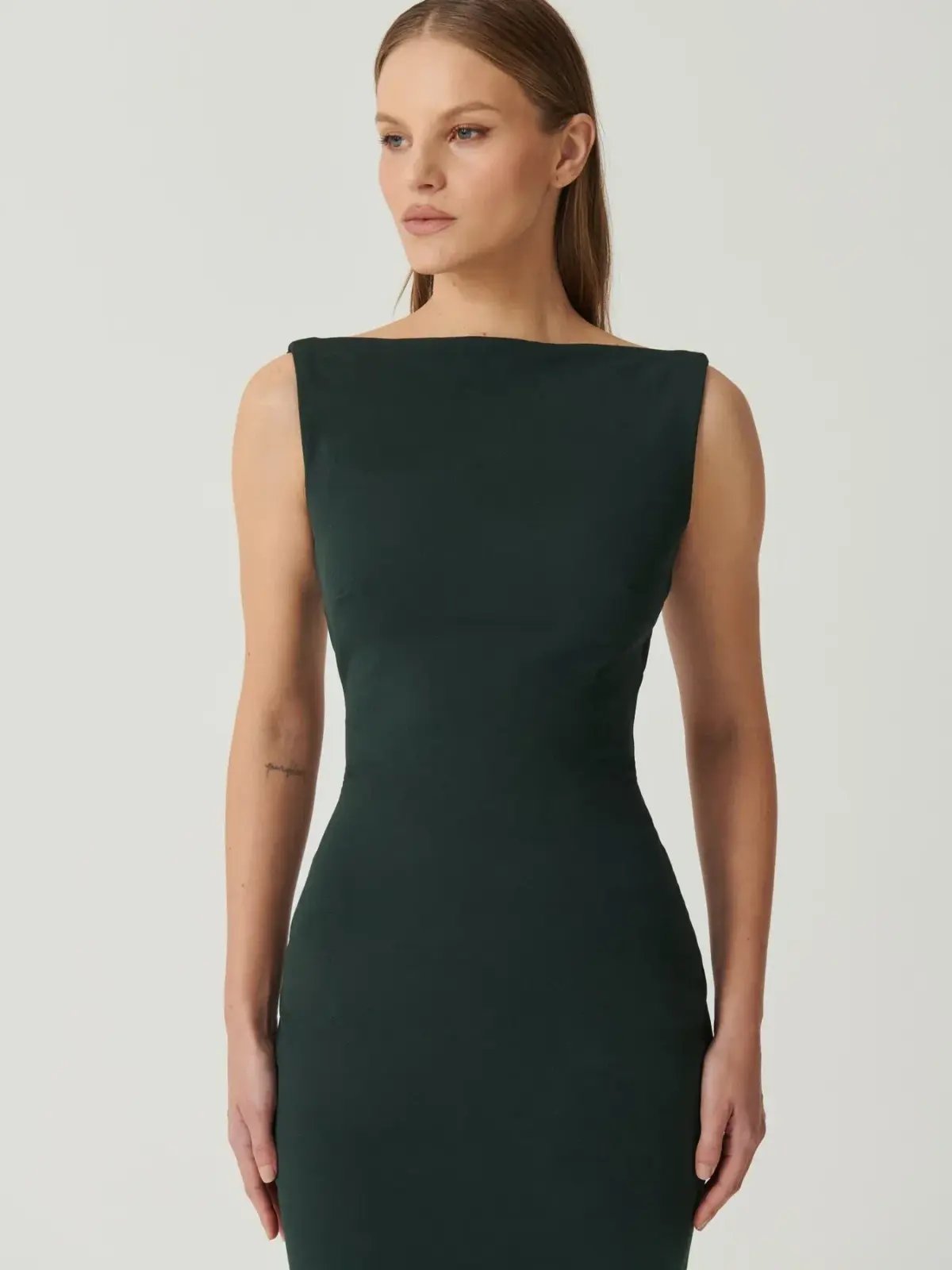 Effie Kats Verona Gown Sacremento Green Size S / AU 8 photo 4