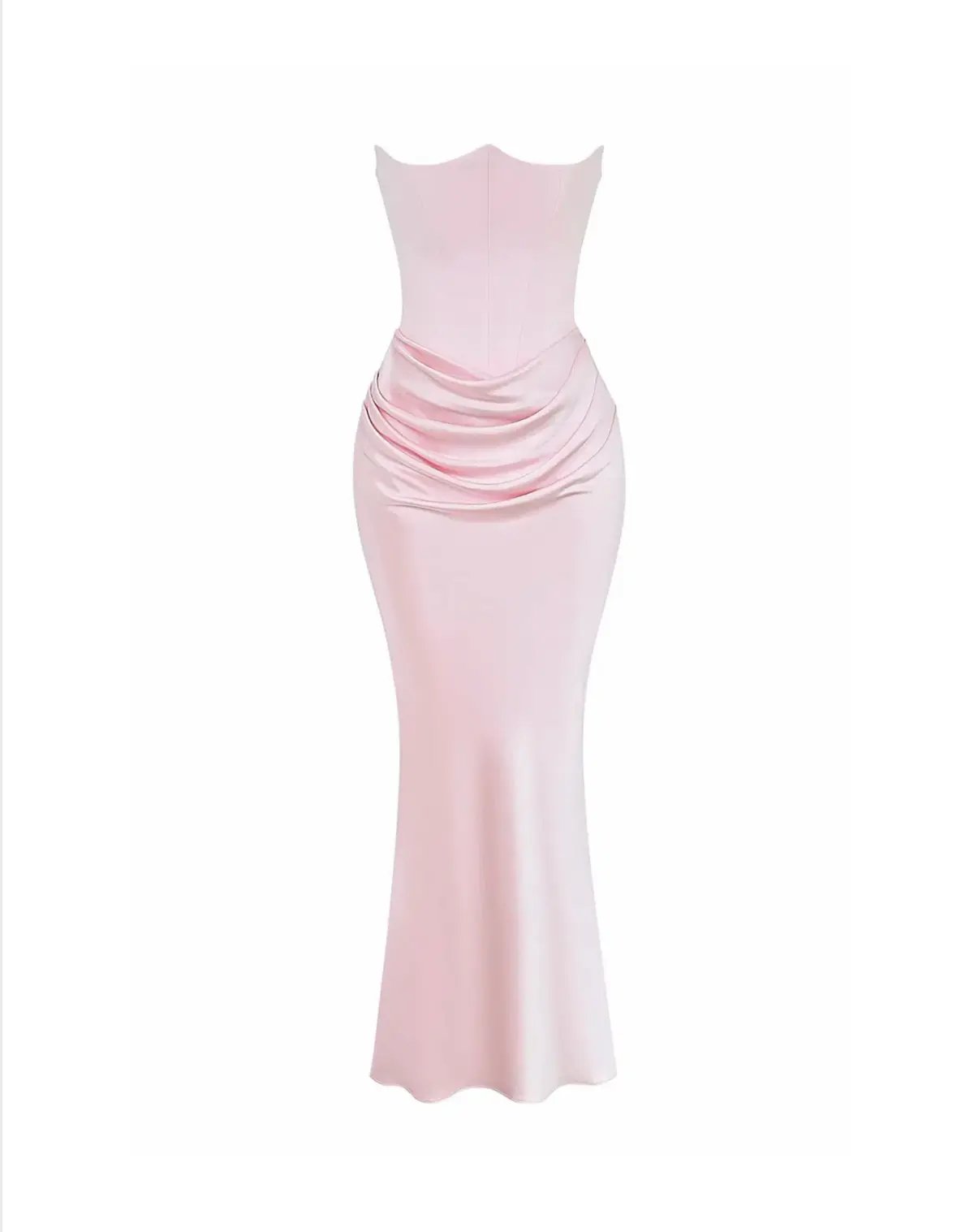 House of CB Persephone Strapless Corset Dress Rose Shadow Size XS / AU 6 photo 13