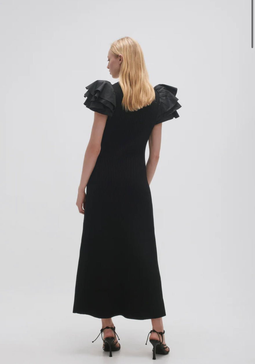 Aje Questa Puff Midi Dress photo 4