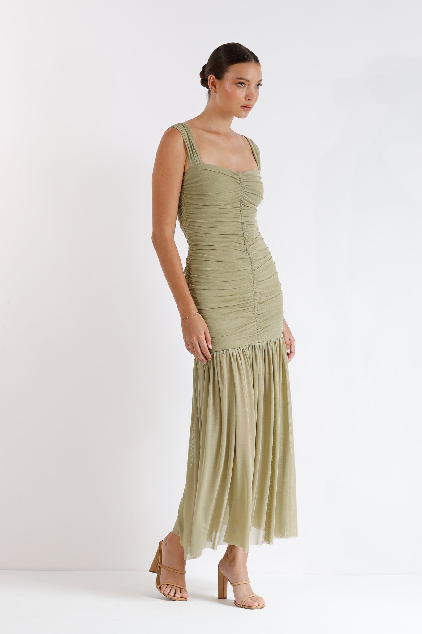 PASDUCHAS NEW HORIZONS HOURGLASS MIDI - KIWI photo 2