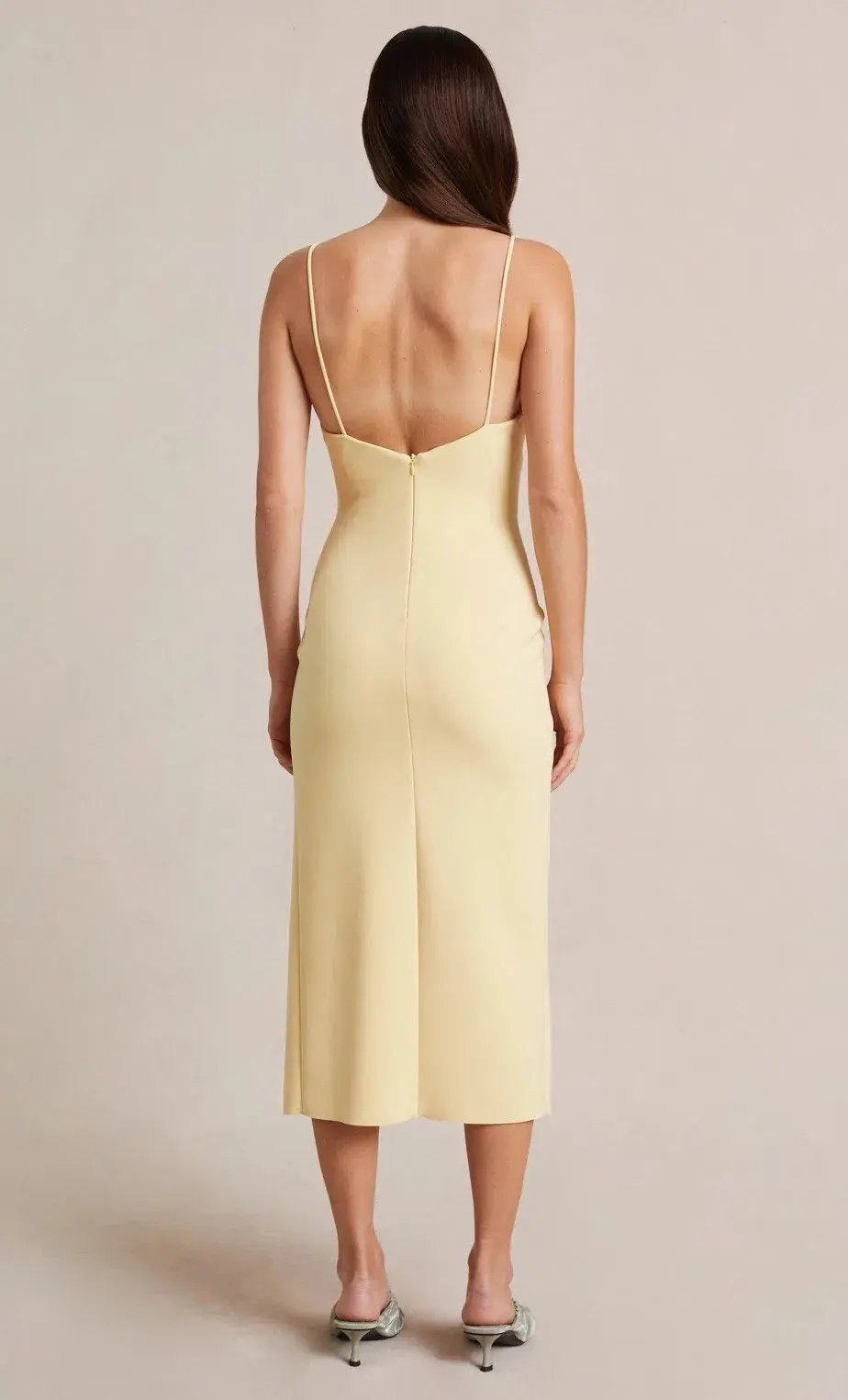 Bec & Bridge Josette Midi Dress Butter Size 8 photo 2