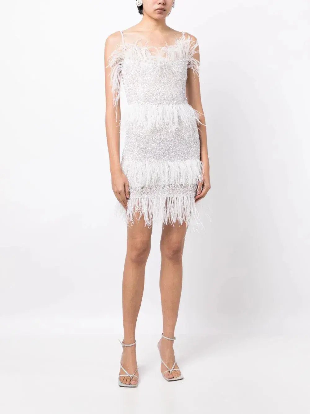 Rachel Gilbert Frenchy Mini Dress Ivory Size 1 / AU 8 photo 2