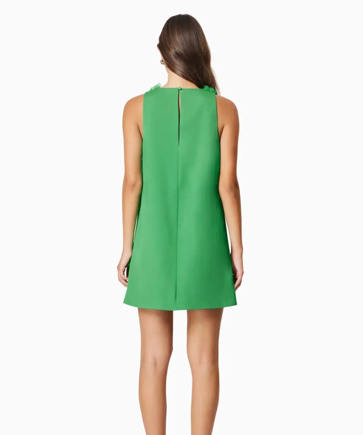 Elliatt Valeria Day Mini Dress In Green Size S / AU 8 photo 4