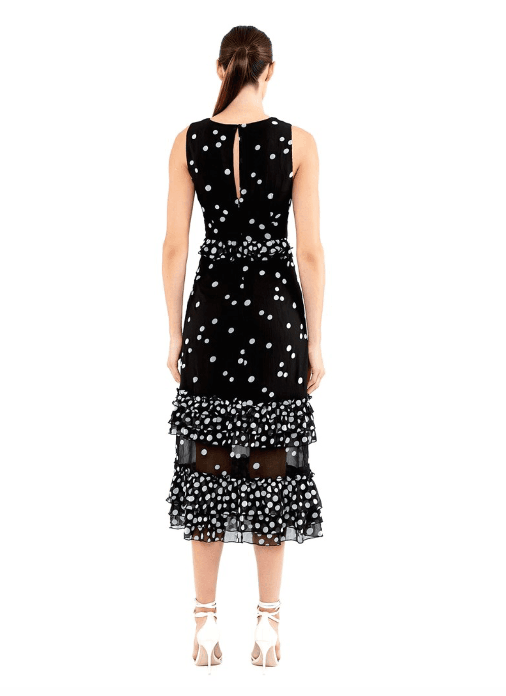 Talulah Love Shack Midi Dress Black Size 6 photo 2