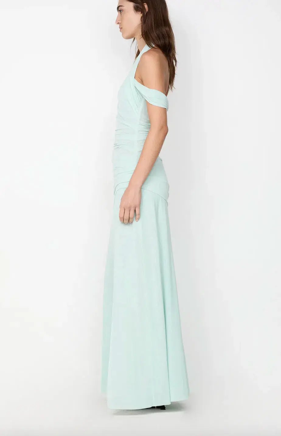 bec and bridge, WINNIE HALTER MAXI DRESS, blue, maxi, size 8 photo 3