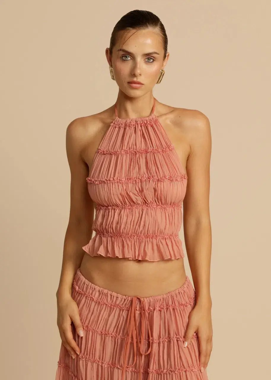 Arcina Ori Juliette Halter Set Peach Size S / AU 6-10 photo 6