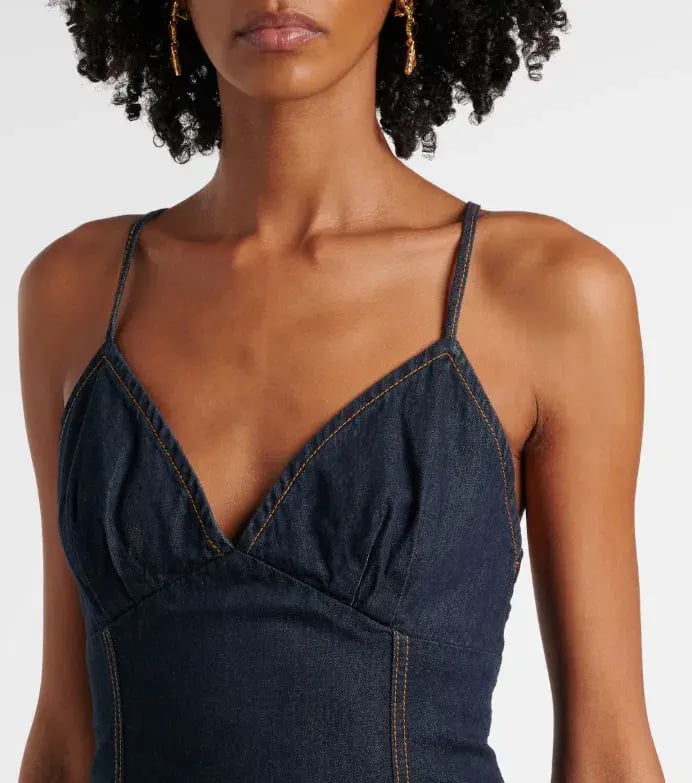 Zimmermann Crush denim minidress size 3/AU14 photo 2